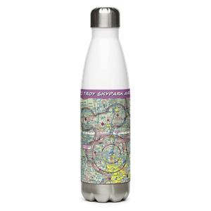 Troy Skypark Airport (OH71) VFR Sectional Water Bottle