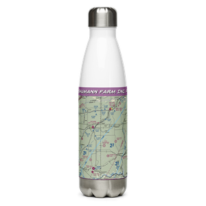 Baumann Farm Inc. Airport (37WA) VFR Sectional Water Bottle