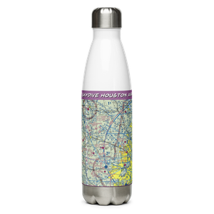 Skydive Houston Airport (37X) VFR Sectional Water Bottle