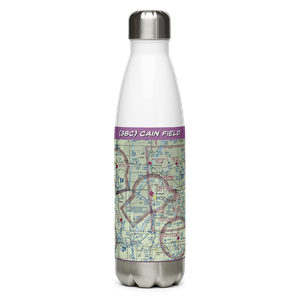 Cain Field (38C) VFR Sectional Water Bottle