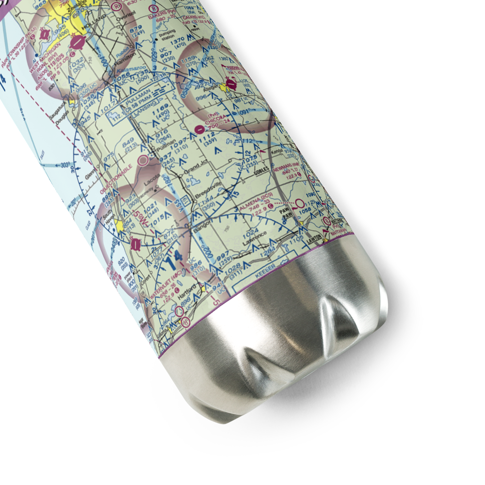 Chicora Field (38MI) VFR Sectional Water Bottle 