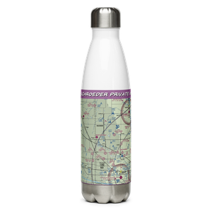 Schroeder Private Airport (38ND) VFR Sectional Water Bottle