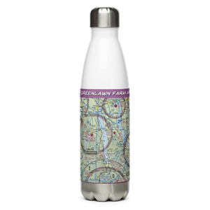Greenlawn Farm Airport (38NY) VFR Sectional Water Bottle