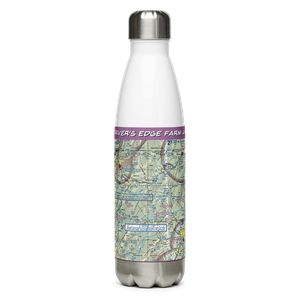 River's Edge Farm Airport (38WV) VFR Sectional Water Bottle