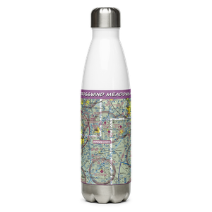 Crosswind Meadows Airport (39OH) VFR Sectional Water Bottle