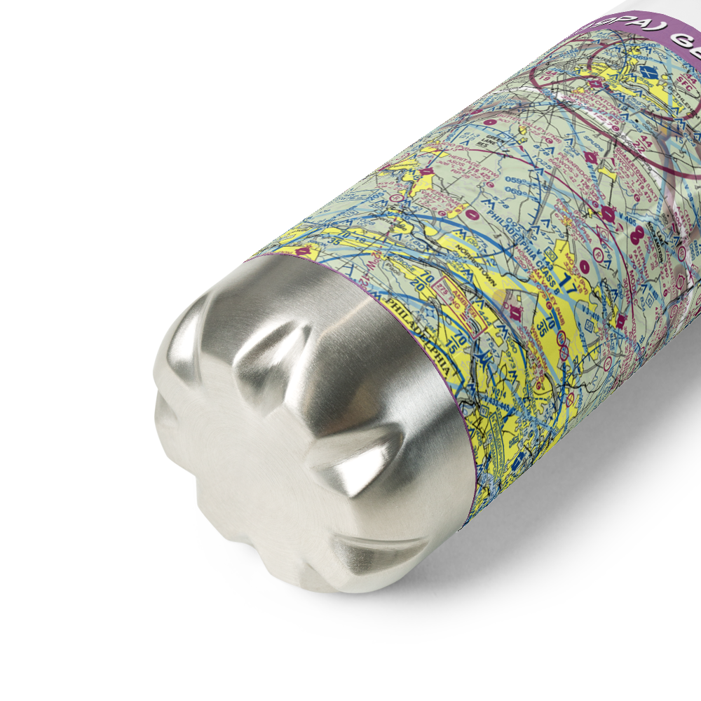 Gehris Airport (39PA) VFR Sectional Water Bottle 