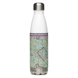 Arlington Municipal Airport (3A9) VFR Sectional Water Bottle