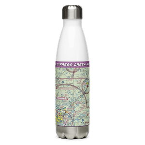 Cypress Creek Airport (3AR3) VFR Sectional Water Bottle