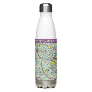 Crystal Ridge Airport (3AR6) VFR Sectional Water Bottle