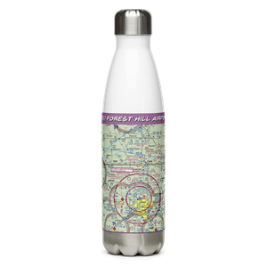 Forest Hill Airport (3F5) VFR Sectional Water Bottle