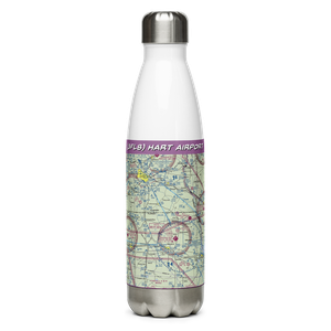 Hart Airport (3FL8) VFR Sectional Water Bottle