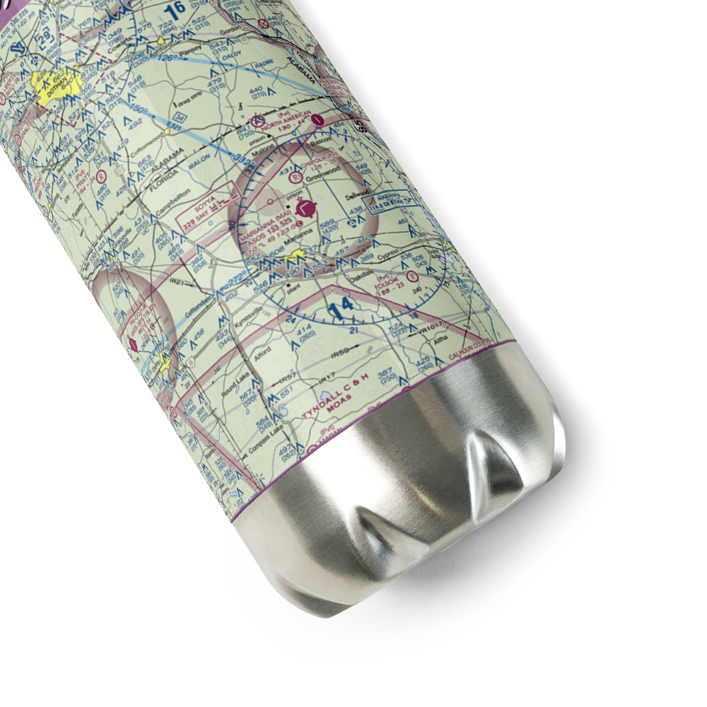 Hart Airport (3FL8) VFR Sectional Water Bottle 