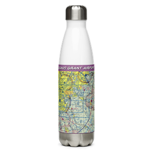 Grant Airport (3GA0) VFR Sectional Water Bottle