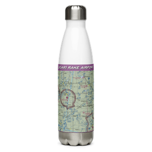 Rake Airport (3IA9) VFR Sectional Water Bottle
