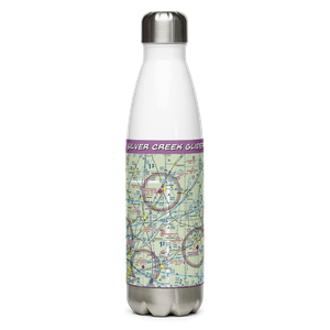 Silver Creek Gliderport (3IL1) VFR Sectional Water Bottle
