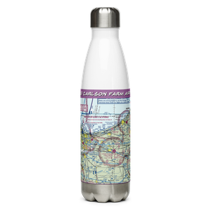 Carlson Farm Airport (3IN3) VFR Sectional Water Bottle