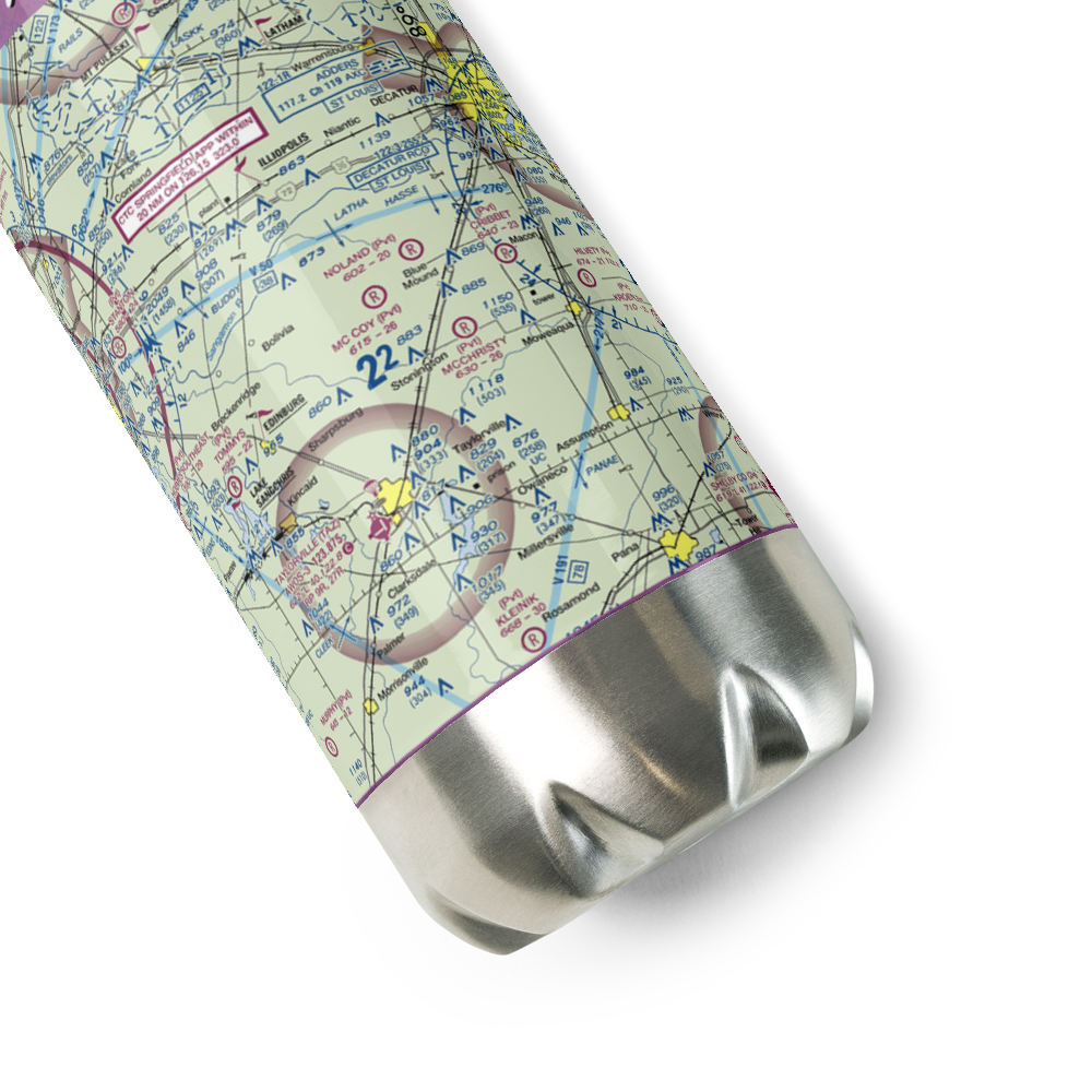 Mc Coy Airport (3IS1) VFR Sectional Water Bottle 