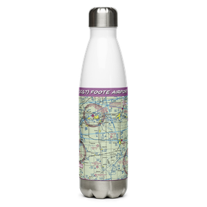 Foote Airport (3IS7) VFR Sectional Water Bottle