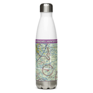 Herschel Hunter Airport (3LL1) VFR Sectional Water Bottle