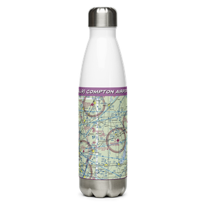 Compton Airport (3LL9) VFR Sectional Water Bottle