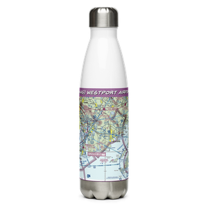 Westport Airport (3MA5) VFR Sectional Water Bottle