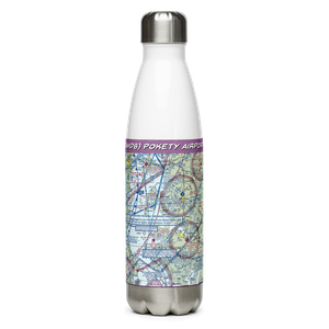 Pokety Airport (3MD8) VFR Sectional Water Bottle