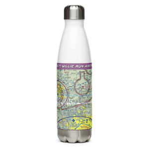 Willie Run Airport (3MI7) VFR Sectional Water Bottle