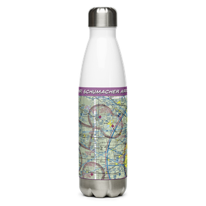 Schumacher Airport (3MN9) VFR Sectional Water Bottle