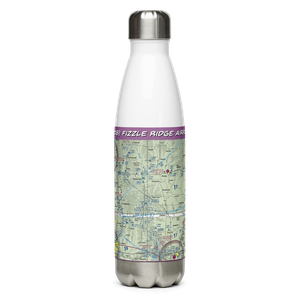 Fizzle Ridge Airport (3MO8) VFR Sectional Water Bottle