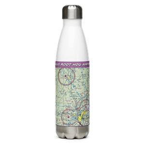 Root Hog Airport (3MS3) VFR Sectional Water Bottle