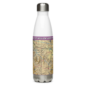 Willow Airport (3MT9) VFR Sectional Water Bottle