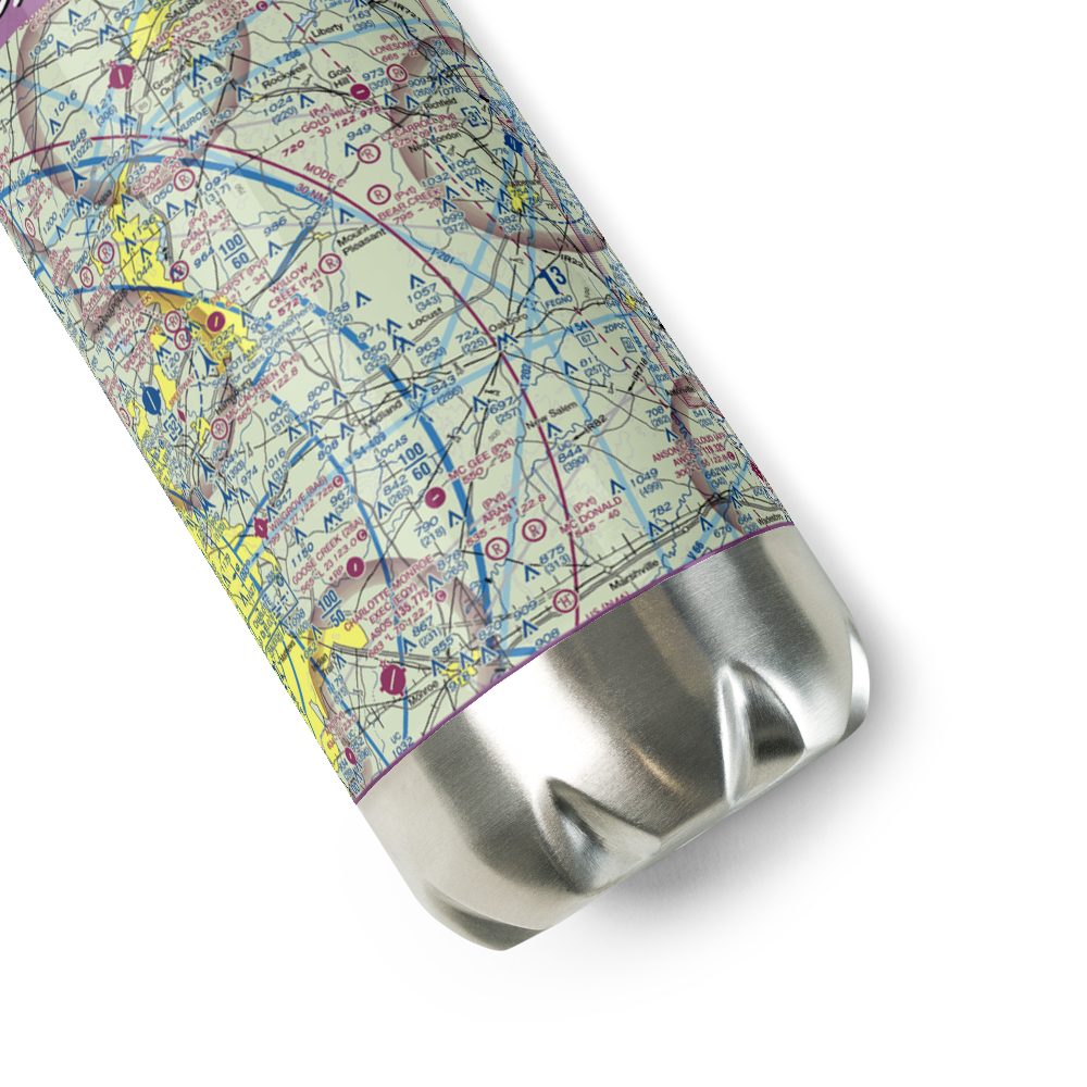 Tucker Field (3NC3) VFR Sectional Water Bottle 