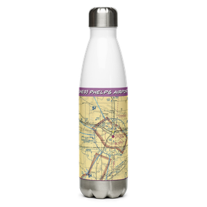 Phelps Airport (3NE9) VFR Sectional Water Bottle