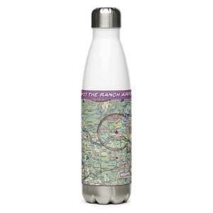 The Ranch Airport (3NY0) VFR Sectional Water Bottle