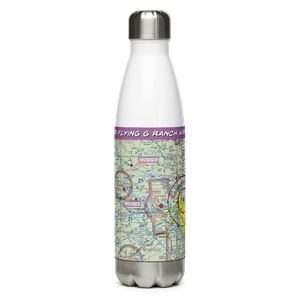 Flying G Ranch Airport (3OK8) VFR Sectional Water Bottle