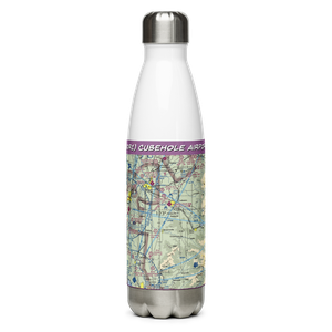 Cubehole Airport (3OR1) VFR Sectional Water Bottle