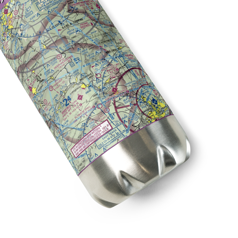 Neeb Airport (3PA2) VFR Sectional Water Bottle 