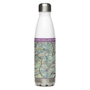 Fox Hollow Airport (3PA6) VFR Sectional Water Bottle