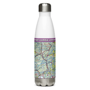 Harris Airport (3PA8) VFR Sectional Water Bottle