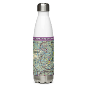 Countryside Airport (3PN3) VFR Sectional Water Bottle