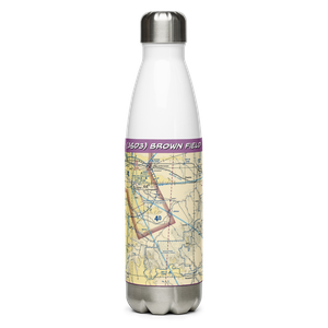 Brown Field (3SD3) VFR Sectional Water Bottle