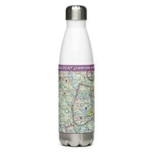 Wildcat Canyon Airport (3T8) VFR Sectional Water Bottle