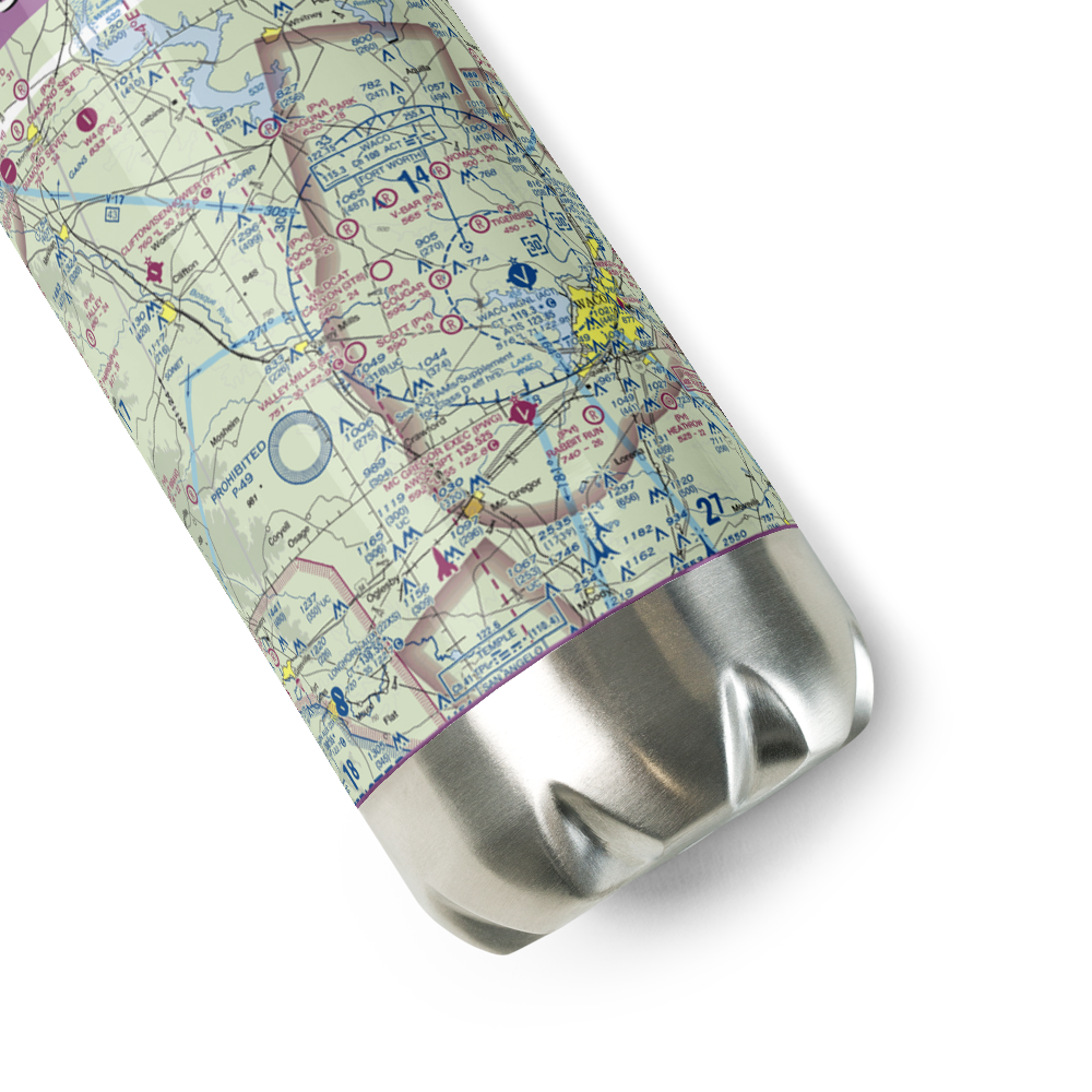 Wildcat Canyon Airport (3T8) VFR Sectional Water Bottle 