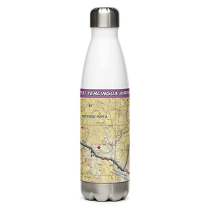 Terlingua Airport (3TE8) VFR Sectional Water Bottle