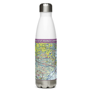 J-D Ranch Airport (3TS3) VFR Sectional Water Bottle