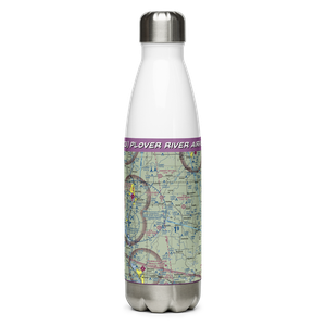 Plover River Airfield (3WI3) VFR Sectional Water Bottle