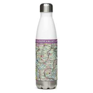 Clover Valley Airport (3WI5) VFR Sectional Water Bottle