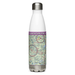 Plantation Pine Airport (3WI8) VFR Sectional Water Bottle