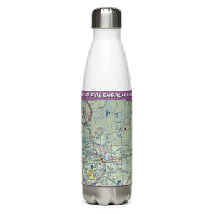Rosenbaum Field (3WI9) VFR Sectional Water Bottle
