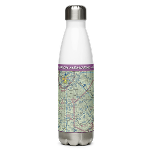 Brion Memorial Airport (3WN9) VFR Sectional Water Bottle